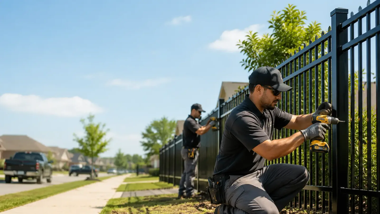 Metal Fence Installation in Danville, VA